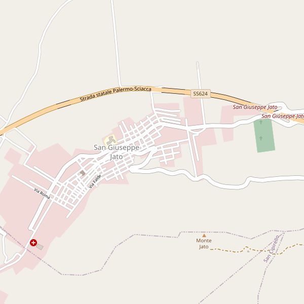 Thumbnail mappa parcheggi di San Giuseppe Jato