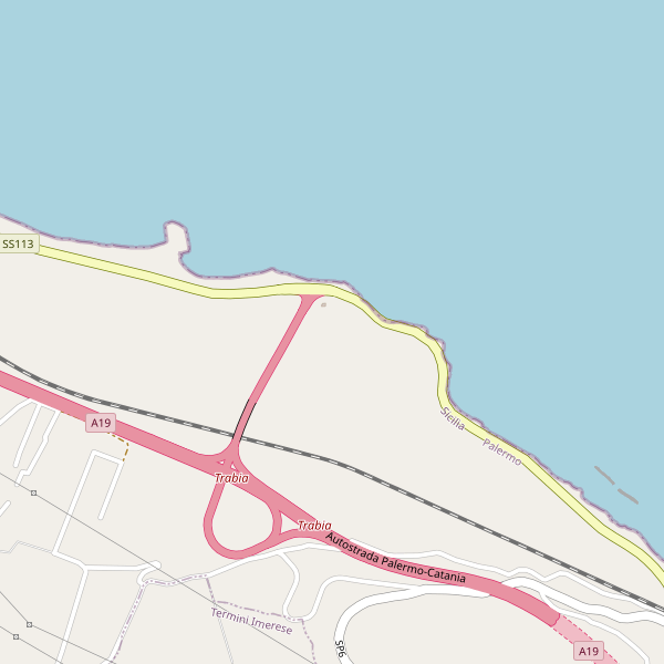Thumbnail mappa parcheggi di Trabia