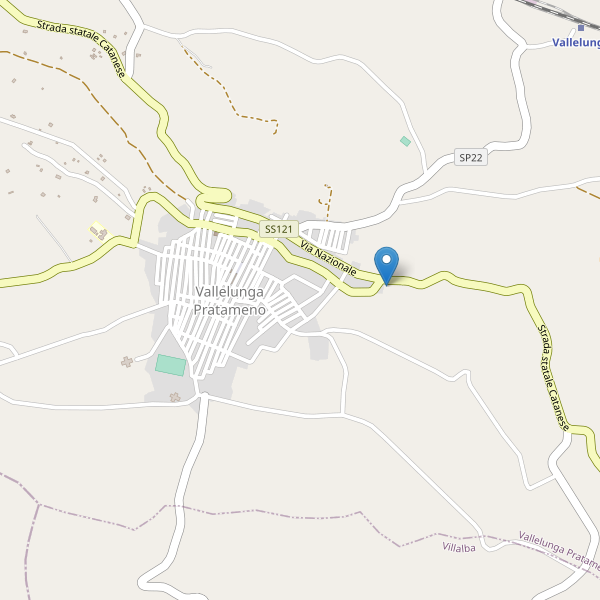 Thumbnail mappa parcheggi di Vallelunga Pratameno