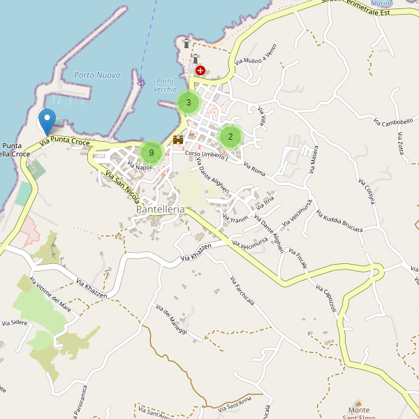 Thumbnail mappa ristoranti di Pantelleria