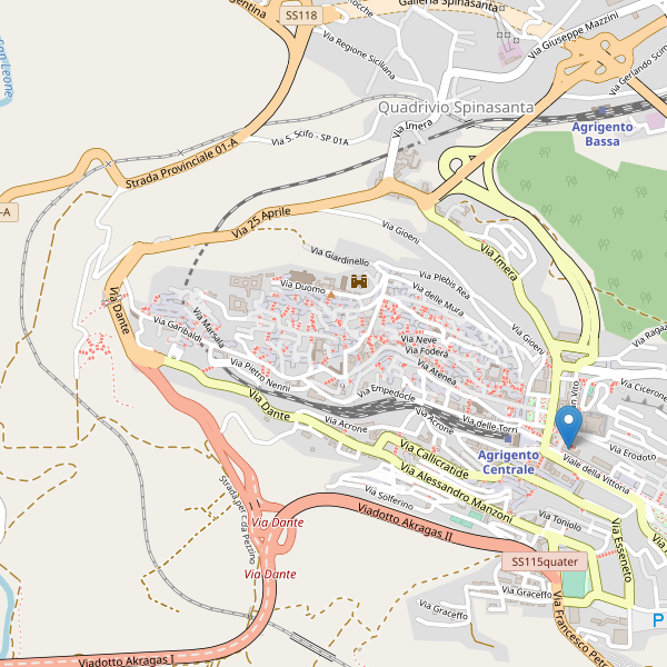 Thumbnail mappa scuole di Agrigento