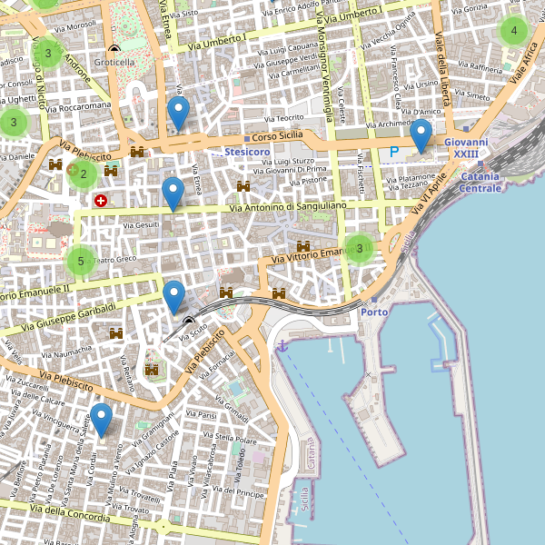 Thumbnail mappa scuole di Catania