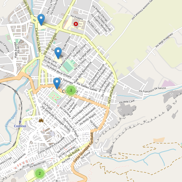 Thumbnail mappa scuole di Comiso