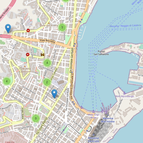 Thumbnail mappa scuole di Messina