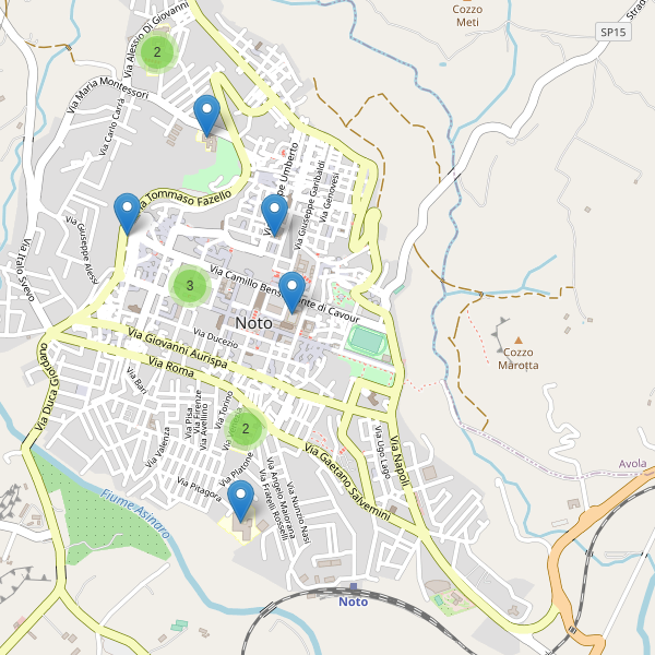 Thumbnail mappa scuole di Noto