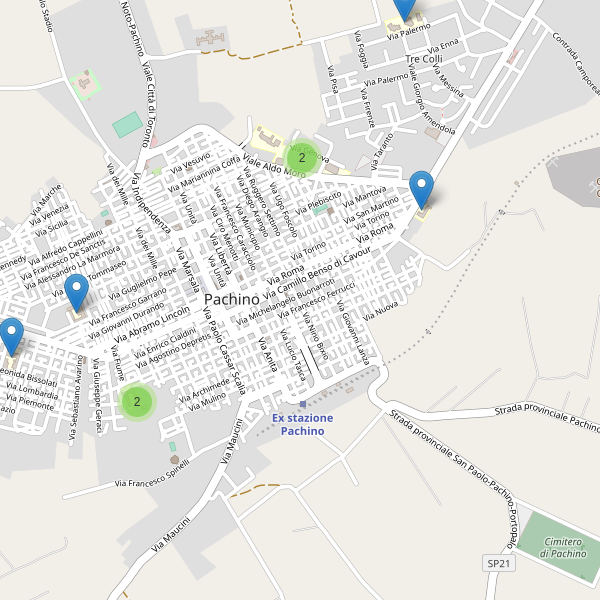 Thumbnail mappa scuole di Pachino