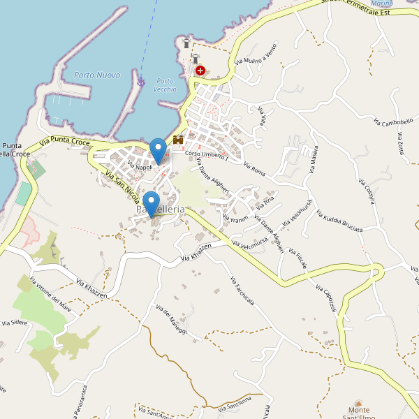 Thumbnail mappa scuole di Pantelleria