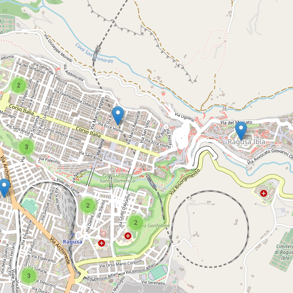 Thumbnail mappa scuole di Ragusa