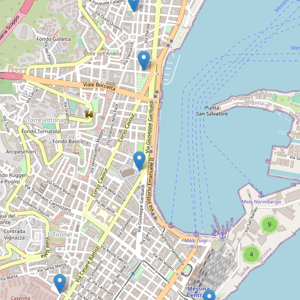 Thumbnail mappa sitiarcheologici di Messina