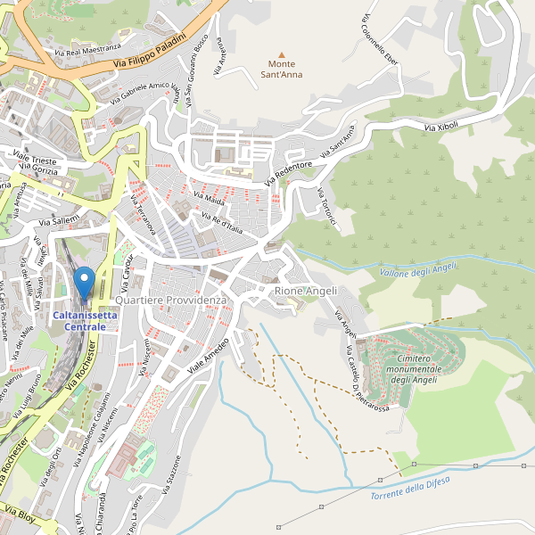 Thumbnail mappa stazioni di Caltanissetta
