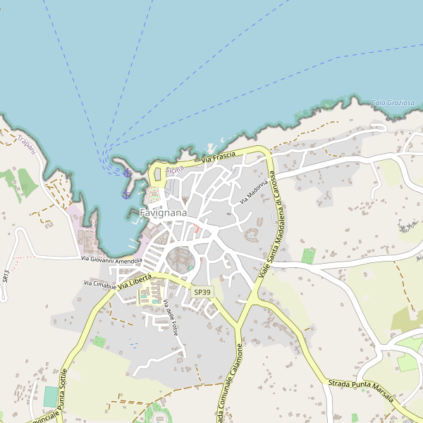 Thumbnail mappa stazioni di Favignana
