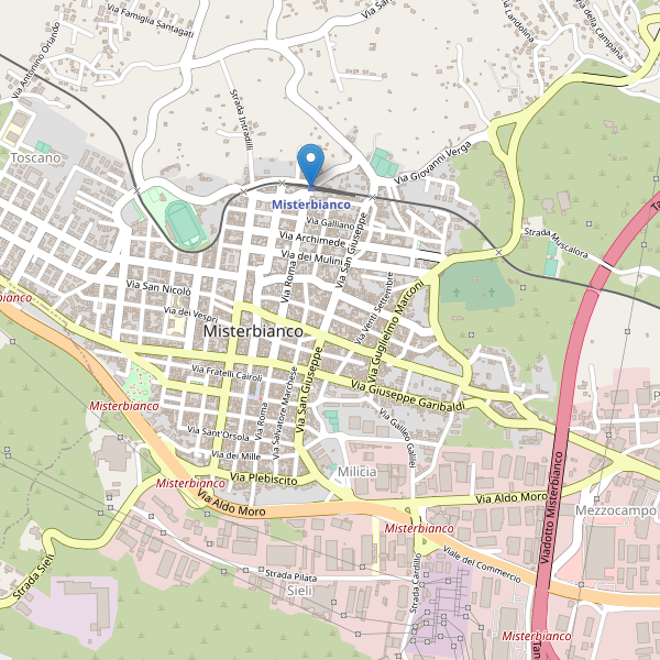 Thumbnail mappa stazioni di Misterbianco