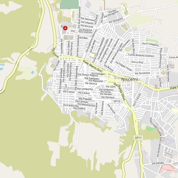 Thumbnail mappa stazioni di Niscemi