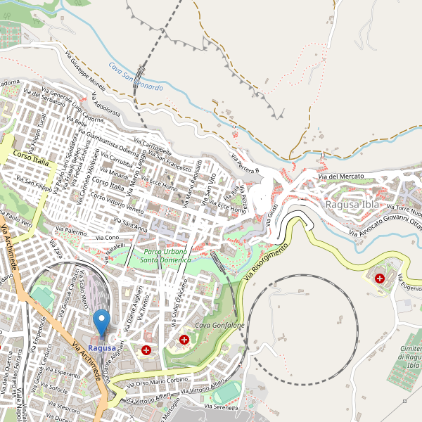 Thumbnail mappa stazioni di Ragusa