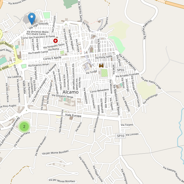 Thumbnail mappa supermercati di Alcamo