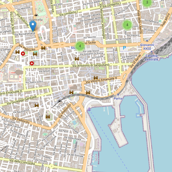 Thumbnail mappa supermercati di Catania