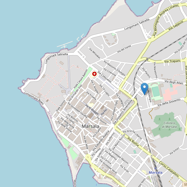Thumbnail mappa supermercati di Marsala
