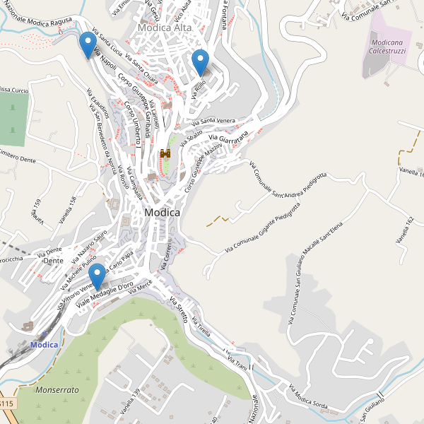 Thumbnail mappa supermercati di Modica