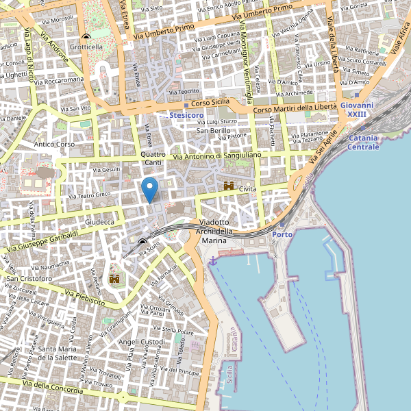 Thumbnail mappa taxi di Catania