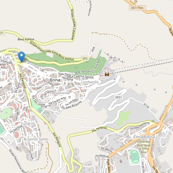 Thumbnail mappa taxi di Enna