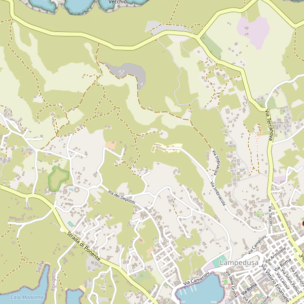 Thumbnail mappa taxi di Lampedusa e Linosa