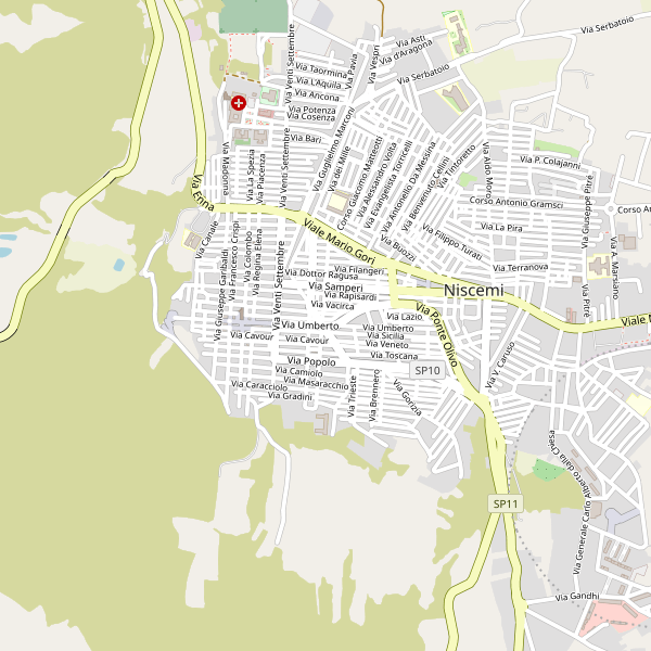 Thumbnail mappa taxi di Niscemi