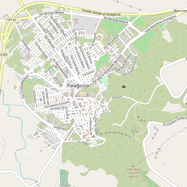 Thumbnail mappa taxi di Palagonia