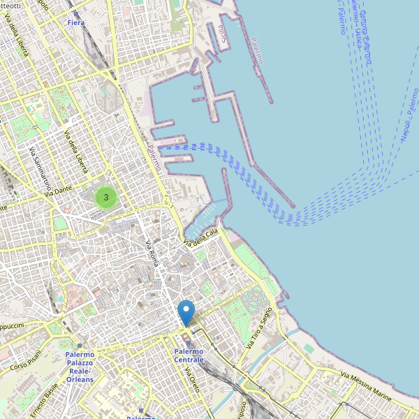 Thumbnail mappa taxi di Palermo