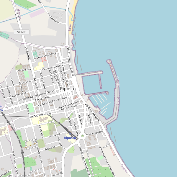 Thumbnail mappa taxi di Riposto