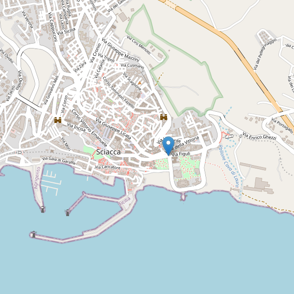 Thumbnail mappa taxi di Sciacca