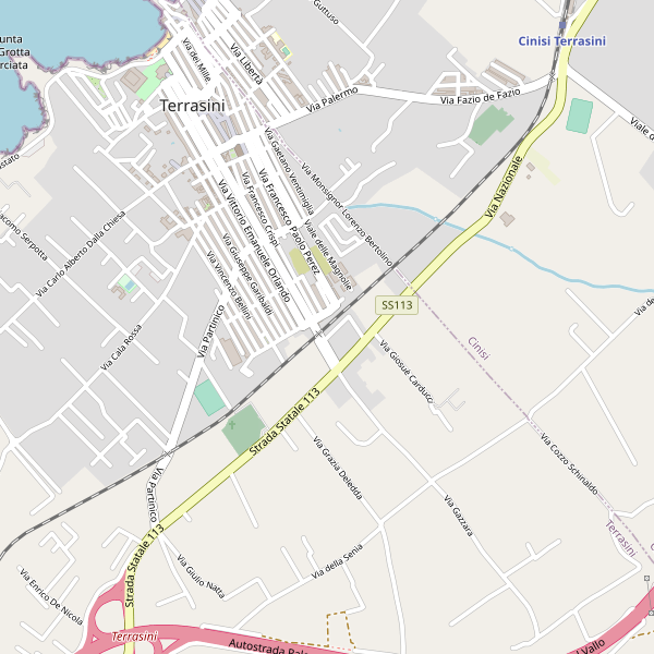 Thumbnail mappa taxi di Terrasini