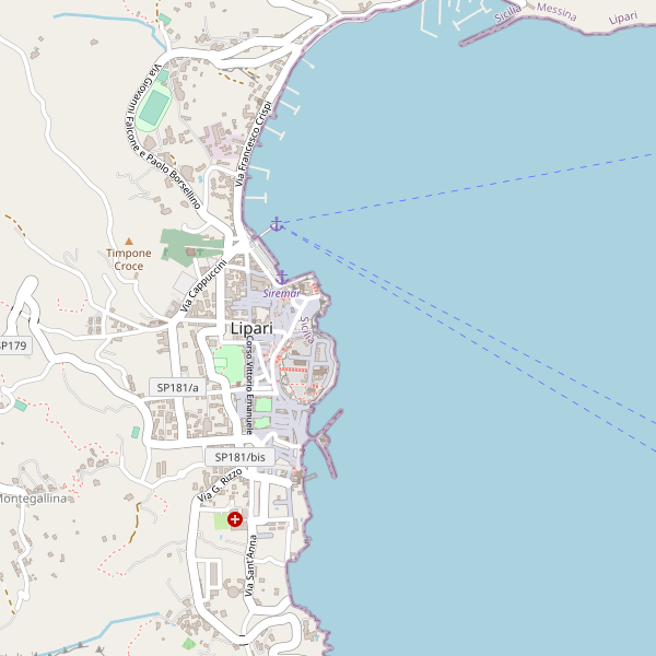 Thumbnail mappa teatri di Lipari