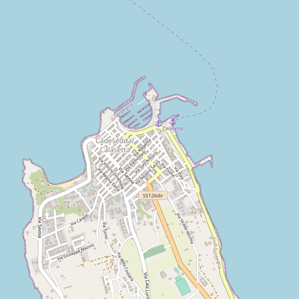 Thumbnail mappa piscine di Calasetta