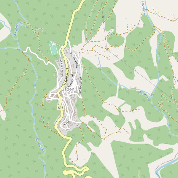 Thumbnail mappa monumenti di Gadoni