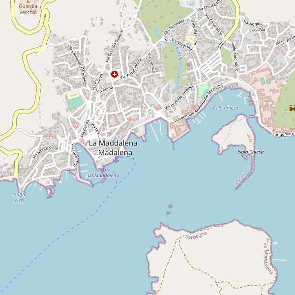 Thumbnail mappa polizia di La Maddalena