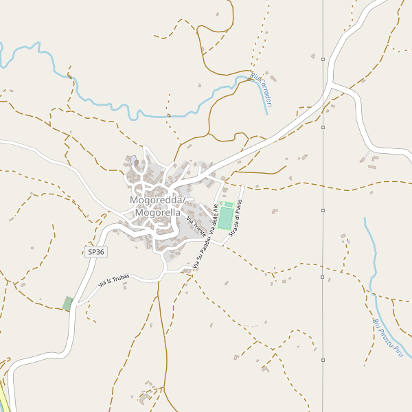 Mappa Parcheggi Biciclette Di Mogorella - Lombardo Geosystems