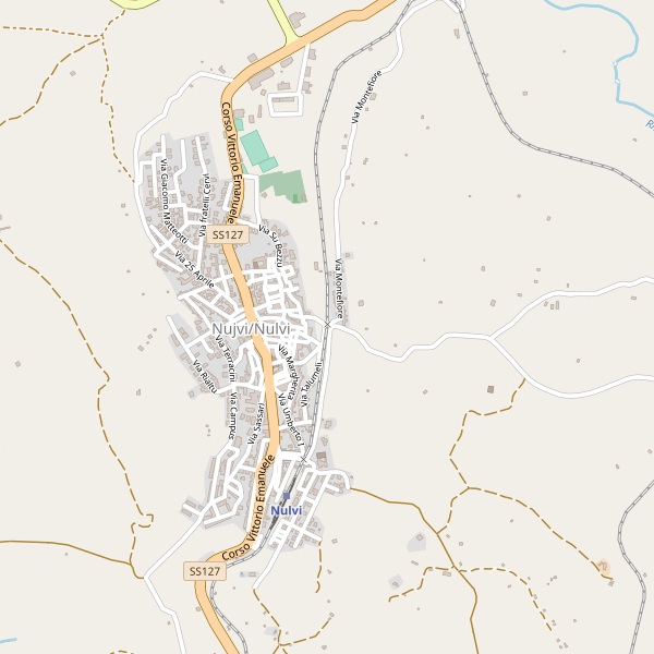 Thumbnail mappa hotel di Nulvi