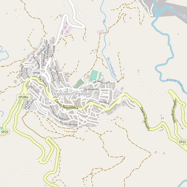 Thumbnail mappa ristoranti di Orgosolo