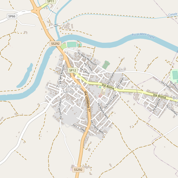 Thumbnail mappa officine di Riola Sardo
