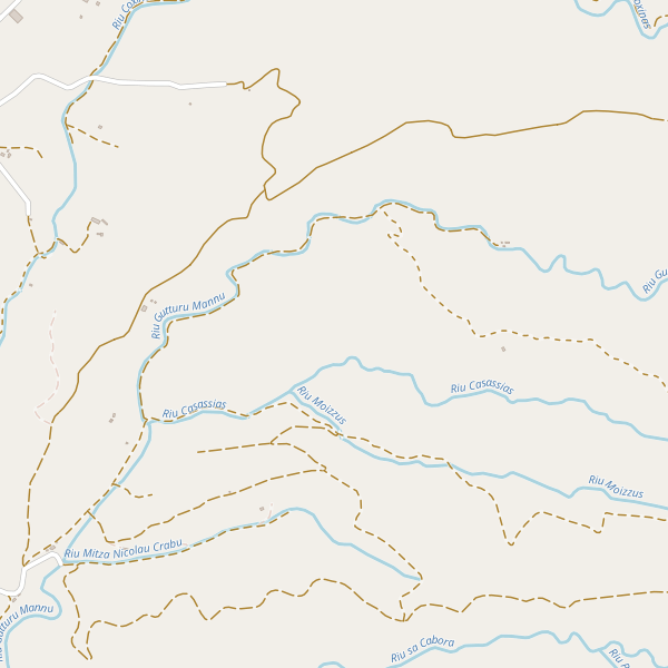 Thumbnail mappa stradale di Sant'Andrea Frius