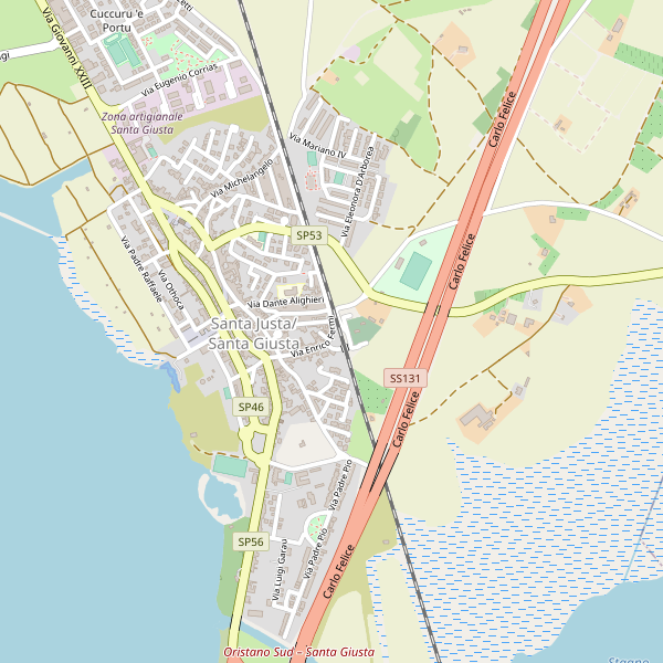 Thumbnail mappa giornalai di Santa Giusta