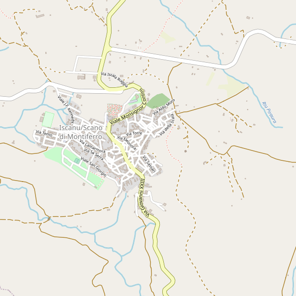 Thumbnail mappa officine di Scano di Montiferro