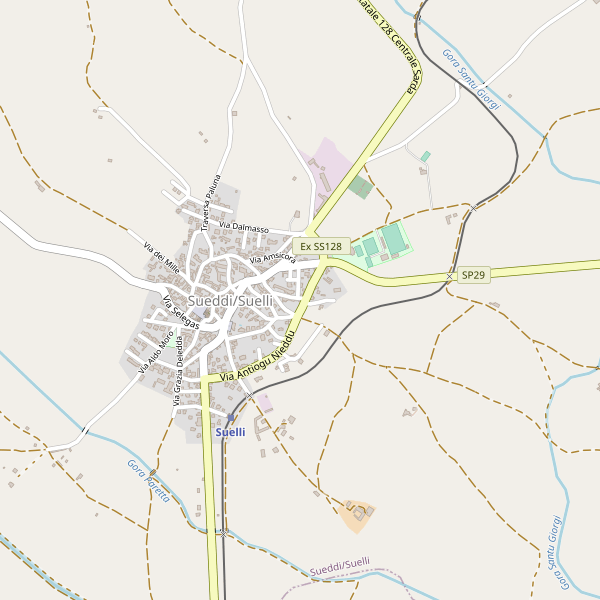 Thumbnail mappa chiese di Suelli