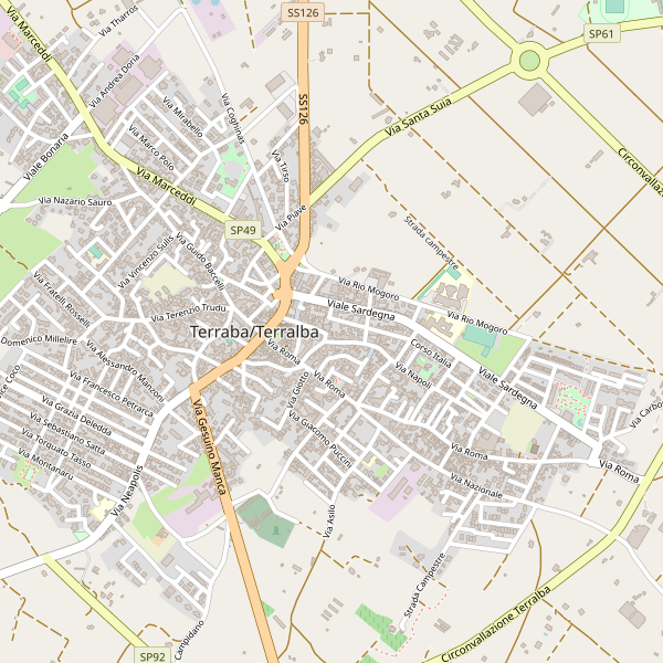 Thumbnail mappa medici di Terralba