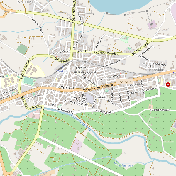 Thumbnail mappa stazionibus di Tortolì