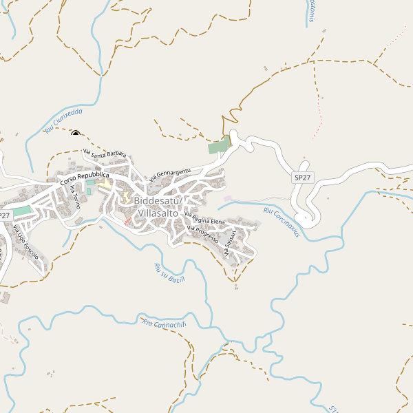 Thumbnail mappa chiese di Villasalto