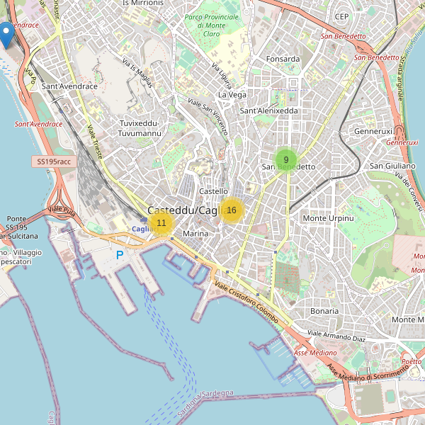 Thumbnail mappa abbigliamento di Cagliari