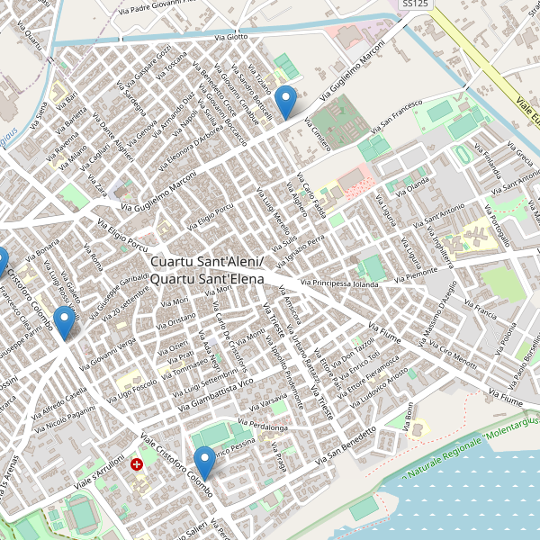 Thumbnail mappa bar di Quartu Sant'Elena