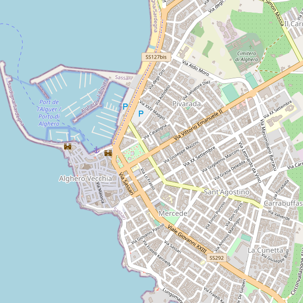 Thumbnail mappa calzature di Alghero