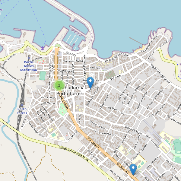 Thumbnail mappa farmacie di Porto Torres